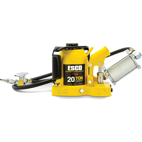 Cric bouteille de s&eacute;rie Pro "Shorty", 20 tonne(s), Air comprim&eacute;/hydraulique, 12-5/8" Hauteur &eacute;lev&eacute;e St. Lawrence Industrial & Safety Supply