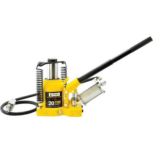 Cric bouteille de s&eacute;rie Pro "Shorty", 20 tonne(s), Air comprim&eacute;/hydraulique, 12-5/8" Hauteur &eacute;lev&eacute;e St. Lawrence Industrial & Safety Supply