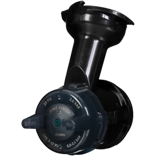 Performance Gravity Fine Finish Atomizing Head - Green St. Lawrence Industrial & Safety Supply