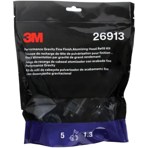 Performance Gravity Fine Finish Atomizing Head - Green St. Lawrence Industrial & Safety Supply