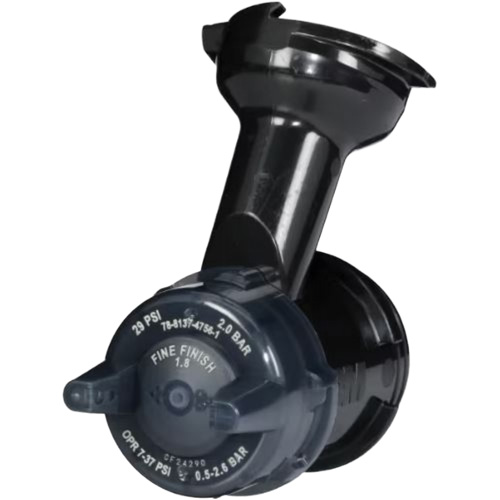 Performance Gravity Fine Finish Atomizing Head - Clear St. Lawrence Industrial & Safety Supply