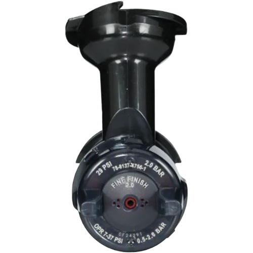T&ecirc;te fine d'atomiseur de finition &agrave; gravit&eacute; Performance - rouge St. Lawrence Industrial & Safety Supply