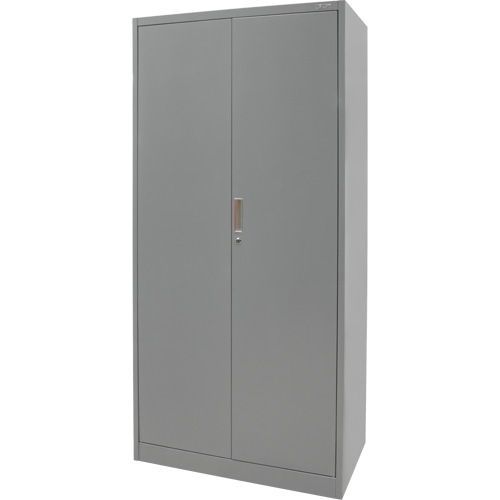 Armoire de rangement combin&eacute;e, 36" la x 18" p x 72" h, Gris St. Lawrence Industrial & Safety Supply
