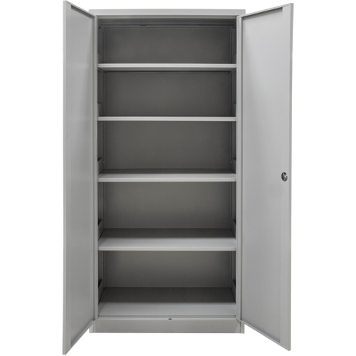 Armoires de rangement Hi-Boy, Acier, 4 Tablettes, 72" h x 36" la x 18" P, Gris St. Lawrence Industrial & Safety Supply