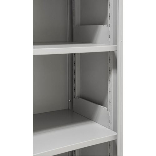Armoires de rangement Hi-Boy, Acier, 4 Tablettes, 72" h x 36" la x 18" P, Gris St. Lawrence Industrial & Safety Supply