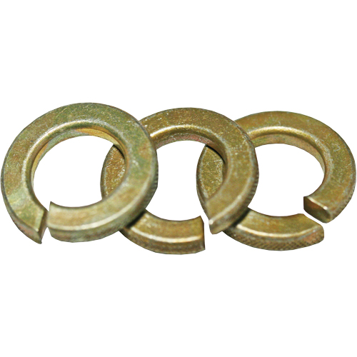 Rondelle d'arr&ecirc;t fendue, 5/8", Zinc jaune St. Lawrence Industrial & Safety Supply