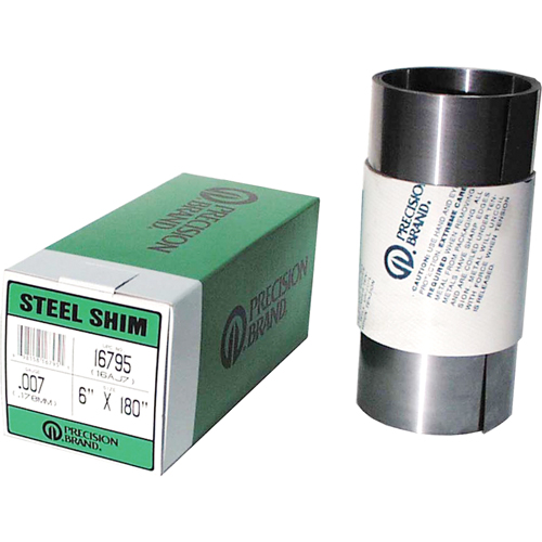 Shim Stock Rolls & Sheets, 0.001" Thickness, Steel St. Lawrence Industrial & Safety Supply