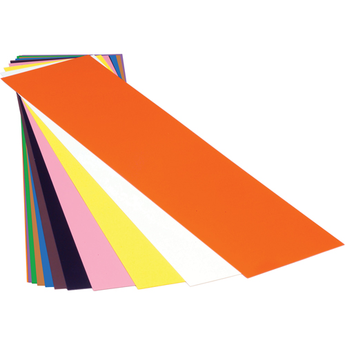 Cales minces chromocod&eacute;es en plastique St. Lawrence Industrial & Safety Supply