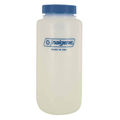 Bouteilles &agrave; large ouverture, Ronde, 32 oz, Plastique St. Lawrence Industrial & Safety Supply