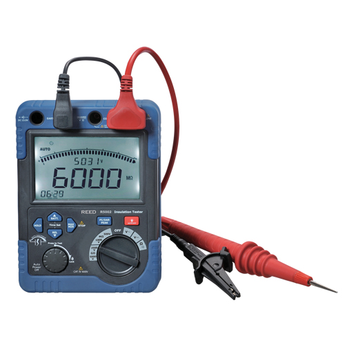 V&eacute;rificateur de r&eacute;sistance d'isolement avec certificat de calibration, Num&eacute;rique St. Lawrence Industrial & Safety Supply