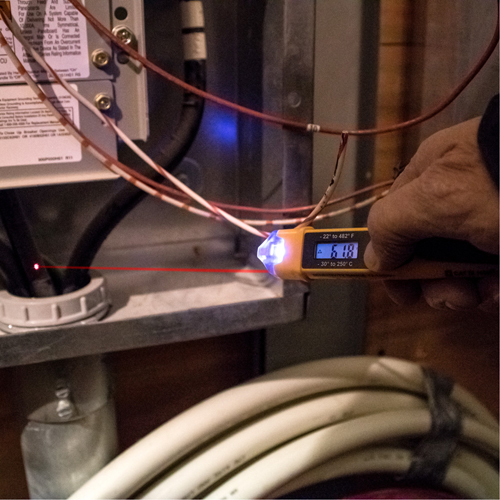 Non-Contact Voltage Tester with Infrared Thermometer St. Lawrence Industrial & Safety Supply