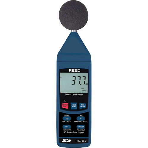 Sonom&egrave;tre, Gamme de mesure 30 - 130 dB St. Lawrence Industrial & Safety Supply
