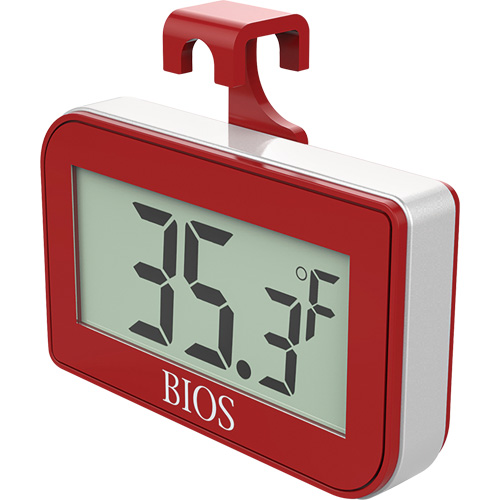 Fridge/Freezer Thermometer, Non-Contact, Digital, -4-122°F (-20-50°C) St. Lawrence Industrial & Safety Supply