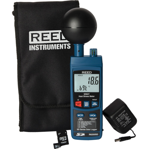 Heat Stress Thermo-Hygrometer Kit St. Lawrence Industrial & Safety Supply