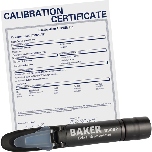 Refractometer with ISO Certificate, Analogue (Sight Glass), Br St. Lawrence Industrial & Safety Supply