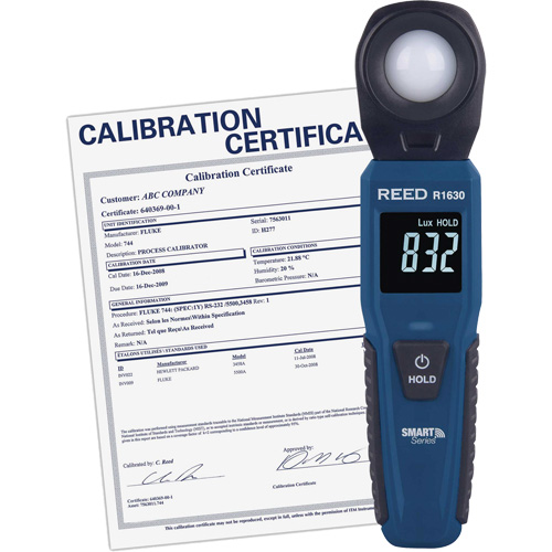 Luxm&egrave;tre Bluetooth Smart Series avec certificat de calibration St. Lawrence Industrial & Safety Supply