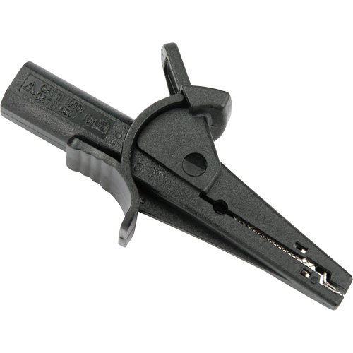 Pince crocodile noire pour le v&eacute;rificateur disolement haute tension R5002 St. Lawrence Industrial & Safety Supply