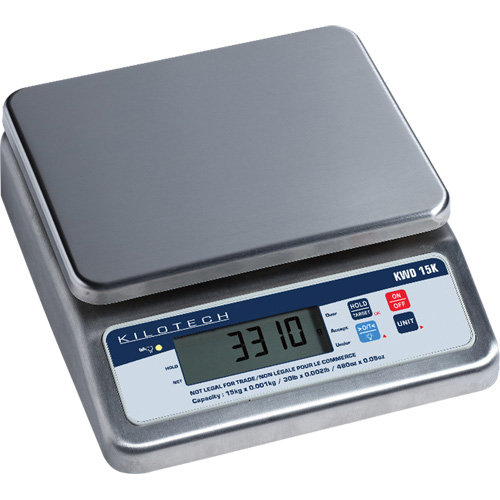 Bench Weighing Scale, 15 Kg Cap., 1 g Graduations St. Lawrence Industrial & Safety Supply