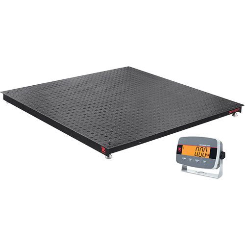Defender 3000 Floor Scale, 2500 lbs. Capacity, 4' L x 4' W St. Lawrence Industrial & Safety Supply