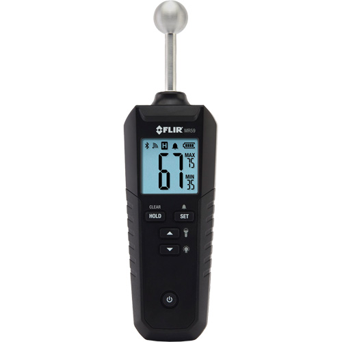 Humidim&egrave;tre &agrave; sonde sph&eacute;rique avec Bluetooth MR59, Gamme d'humidit&eacute; 0 - 100% St. Lawrence Industrial & Safety Supply