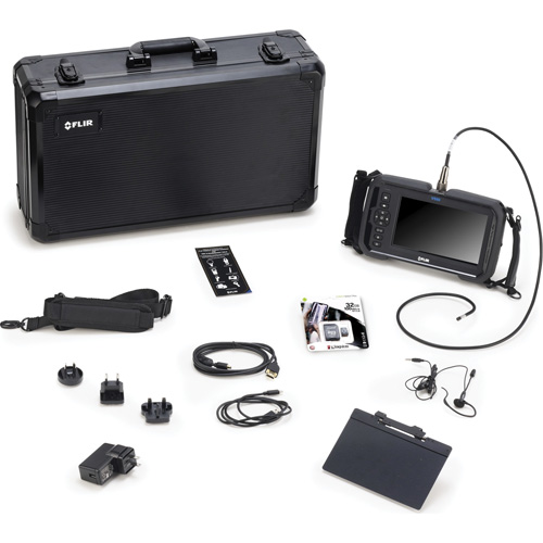 Trousse de vid&eacute;oscope haute performance avec sonde de cam&eacute;ra articul&eacute;e &agrave; quatre voies St. Lawrence Industrial & Safety Supply