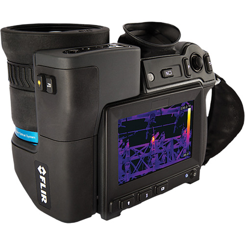 Cam&eacute;ra d'imagerie thermique T1010 HD avec objectif de 12°, 800 x 480 pixels, -40° - 650°C (-40° - 1202°F), 25 mK St. Lawrence Industrial & Safety Supply
