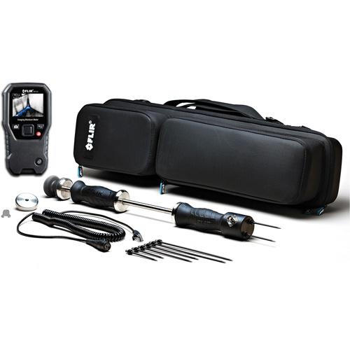 Ensemble d'imagerie professionnelle de l'humidit&eacute; avec hygrom&egrave;tre d'imagerie & sonde, Gamme d'humidit&eacute; 0 - 100% St. Lawrence Industrial & Safety Supply