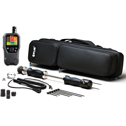 Ensemble d'imagerie professionnelle de l'humidit&eacute; avec marteau & sonde de cavit&eacute; murale, Gamme d'humidit&eacute; 7 - 100%, Gamme de temp&eacute;rature 32°- 122° F ( 0° - 50° C ) St. Lawrence Industrial & Safety Supply