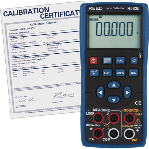Loop Calibrator with Traceable Certificate St. Lawrence Industrial & Safety Supply