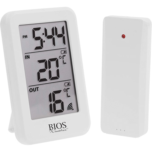 Thermom&egrave;tre sans fil int&eacute;rieur/ext&eacute;rieur, Sans contact, Num&eacute;rique, -40-158°F (-40-70°C) St. Lawrence Industrial & Safety Supply