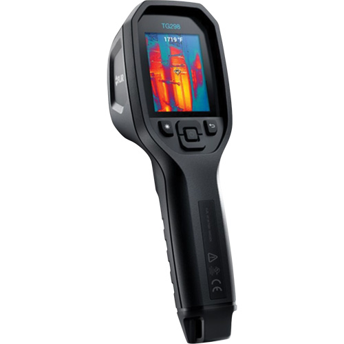 Cam&eacute;ra thermique infrarouge haute temp&eacute;rature 30:1 TG298 &agrave; vis&eacute;e ponctuelle avec laser en pointe, 320 x 240 pixels, -25° - 1080°C (-130° - 1976°F), <70 mK St. Lawrence Industrial & Safety Supply