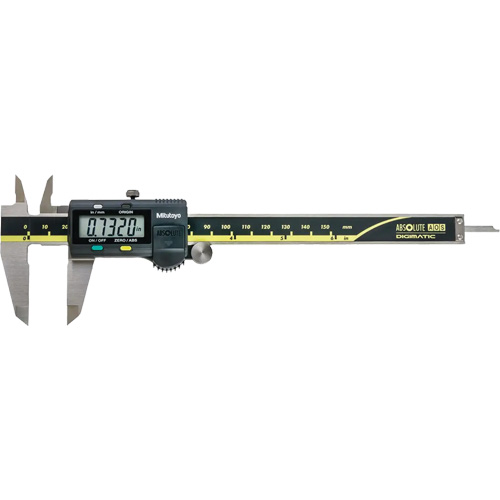 Pieds &agrave; coulisse Absolute Digimatic, R&eacute;solution de 0,0005" (0,01 mm), 0 - 8" (0 - 200 mm) gamme de mesure St. Lawrence Industrial & Safety Supply