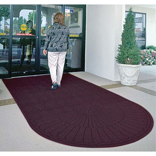 Tapis Waterhog Eco, Essuie-pieds/grattoir, 3' x 6' x 3/8", Marron St. Lawrence Industrial & Safety Supply