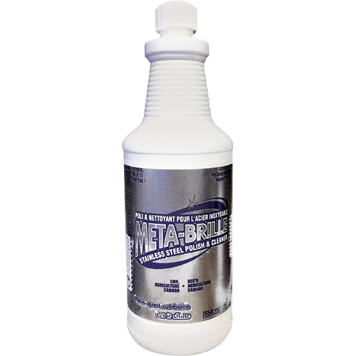 Poli pour l'acier inoxydable Meta-Brille, 950 ml/950,0 ml, Bouteille St. Lawrence Industrial & Safety Supply