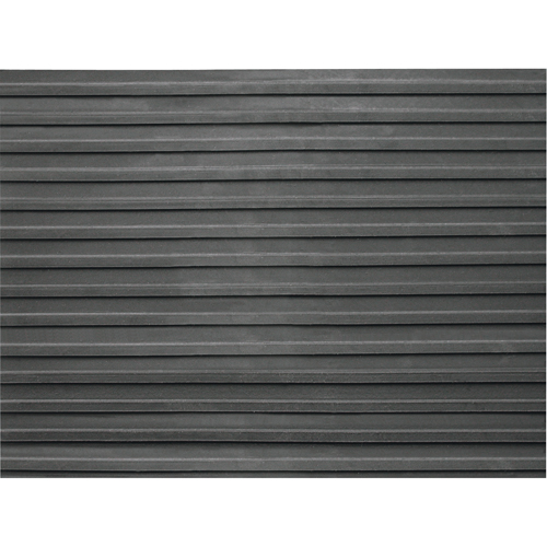 Tapis de vestibule, Couloir, 3' x pi lin. x 1/4", Noir St. Lawrence Industrial & Safety Supply