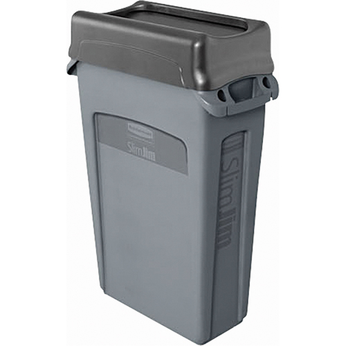 Contenants Slim Jim a/canaux de ventilation, Plastique, 23 gal. US St. Lawrence Industrial & Safety Supply