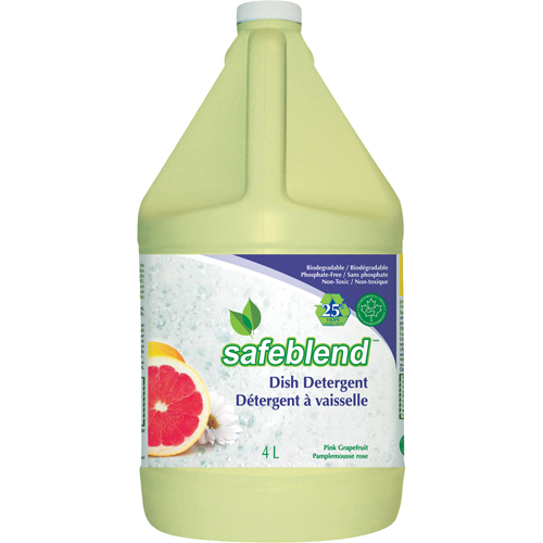 Dish Detergent, Liquid, 4 L, Pink Grapefruit St. Lawrence Industrial & Safety Supply