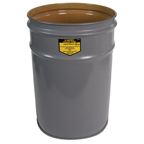 Baril de cendrier gris Cease-Fire St. Lawrence Industrial & Safety Supply