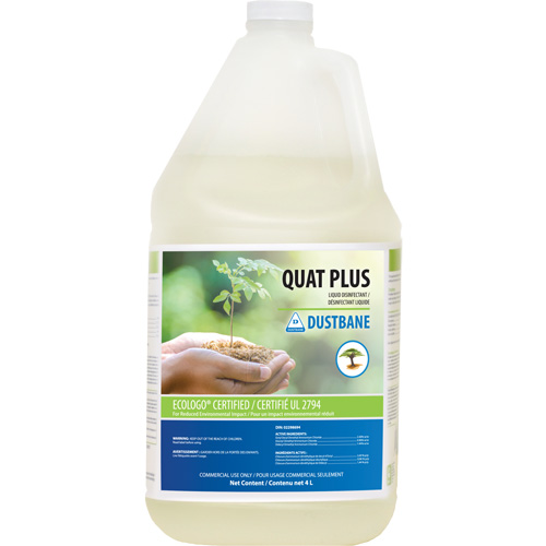 Quat Plus - Disinfectants & Cleaners, 4 L, Jug St. Lawrence Industrial & Safety Supply