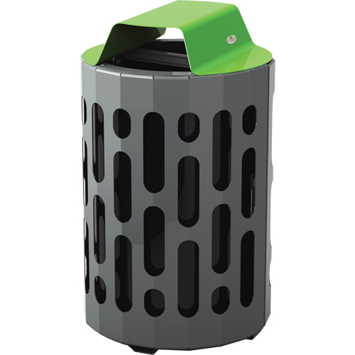 R&eacute;cipients &agrave; d&eacute;chets 2020 Stingray, M&eacute;tal, 42 gal. US St. Lawrence Industrial & Safety Supply