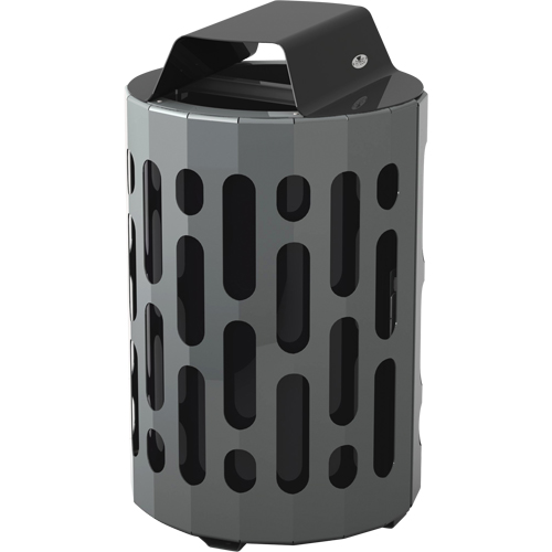 2020 Stingray Waste Receptacles, Metal, 42 US gal. St. Lawrence Industrial & Safety Supply