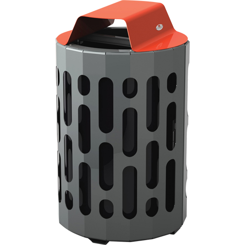R&eacute;cipients &agrave; d&eacute;chets 2020 Stingray, M&eacute;tal, 42 gal. US St. Lawrence Industrial & Safety Supply