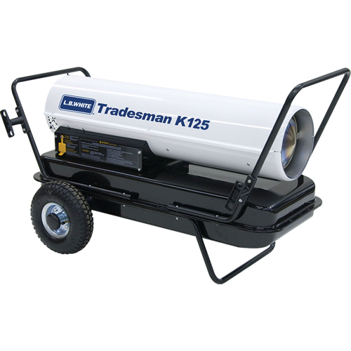 Tradesman&reg; Forced Air Heater, Fan, Kerosene, 125,000 BTU/H St. Lawrence Industrial & Safety Supply