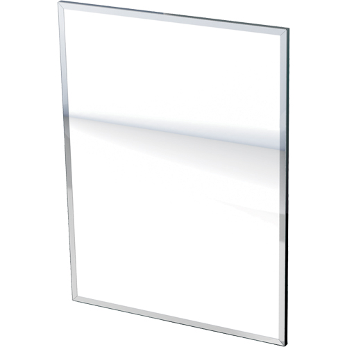 Stock Series Mirror, Flat Frame, 18" L x 36" W St. Lawrence Industrial & Safety Supply