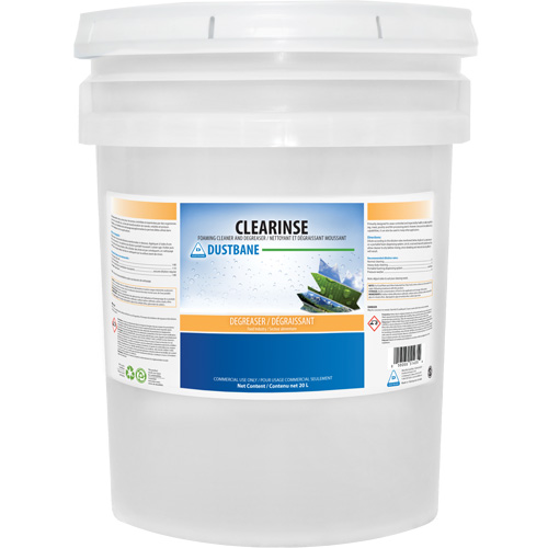Clearinse Foam Cleaner and Degreaser, 20 L, Pail St. Lawrence Industrial & Safety Supply