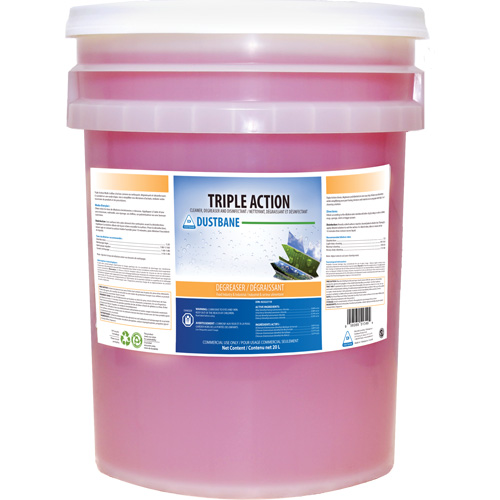 Nettoyant et d&eacute;graissant d&eacute;sinfectant Triple Action, 20 L, Seau St. Lawrence Industrial & Safety Supply