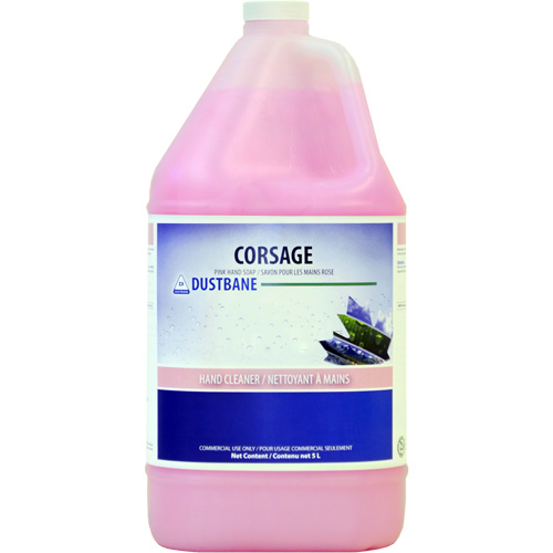 Savon rose pour les mains Corsage, Liquide, 5 L, Parfum&eacute; St. Lawrence Industrial & Safety Supply