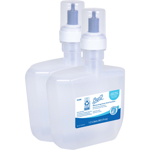 Scott&reg; Pro Moisturizing Foam Hand Sanitizer, 1200 ml, Cartridge Refill, 62% Alcohol St. Lawrence Industrial & Safety Supply