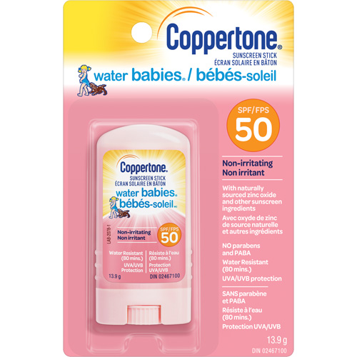 Water Babies&reg; Sunscreen, SPF 50, Stick St. Lawrence Industrial & Safety Supply