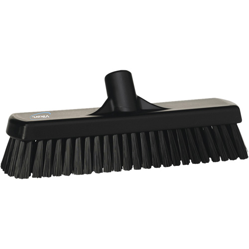Balai-brosse pour planchers et mur, Crins Ferme, 12", Polyester, Noir St. Lawrence Industrial & Safety Supply